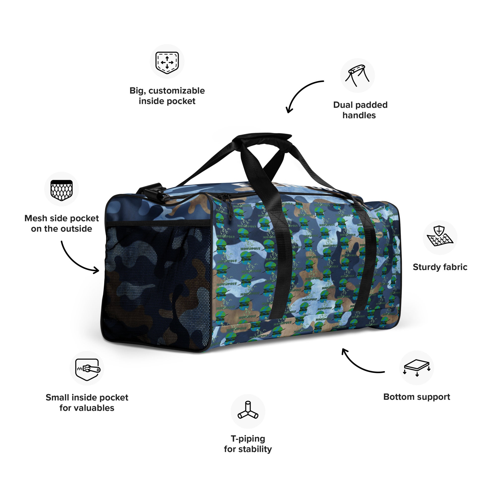 SPORTIE WORLD VS EVERYBODY Duffle bag