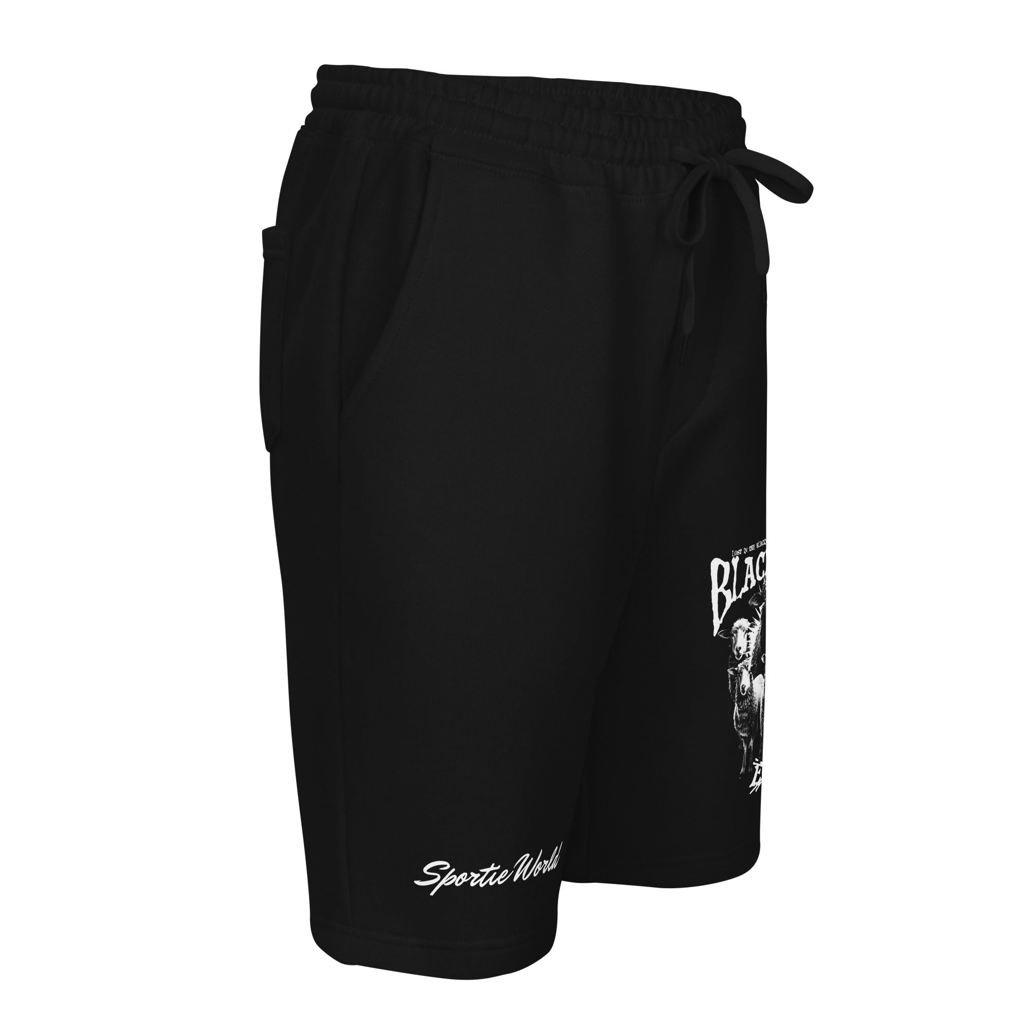 Sportie World x Black Sheep Men's Fleece Shorts