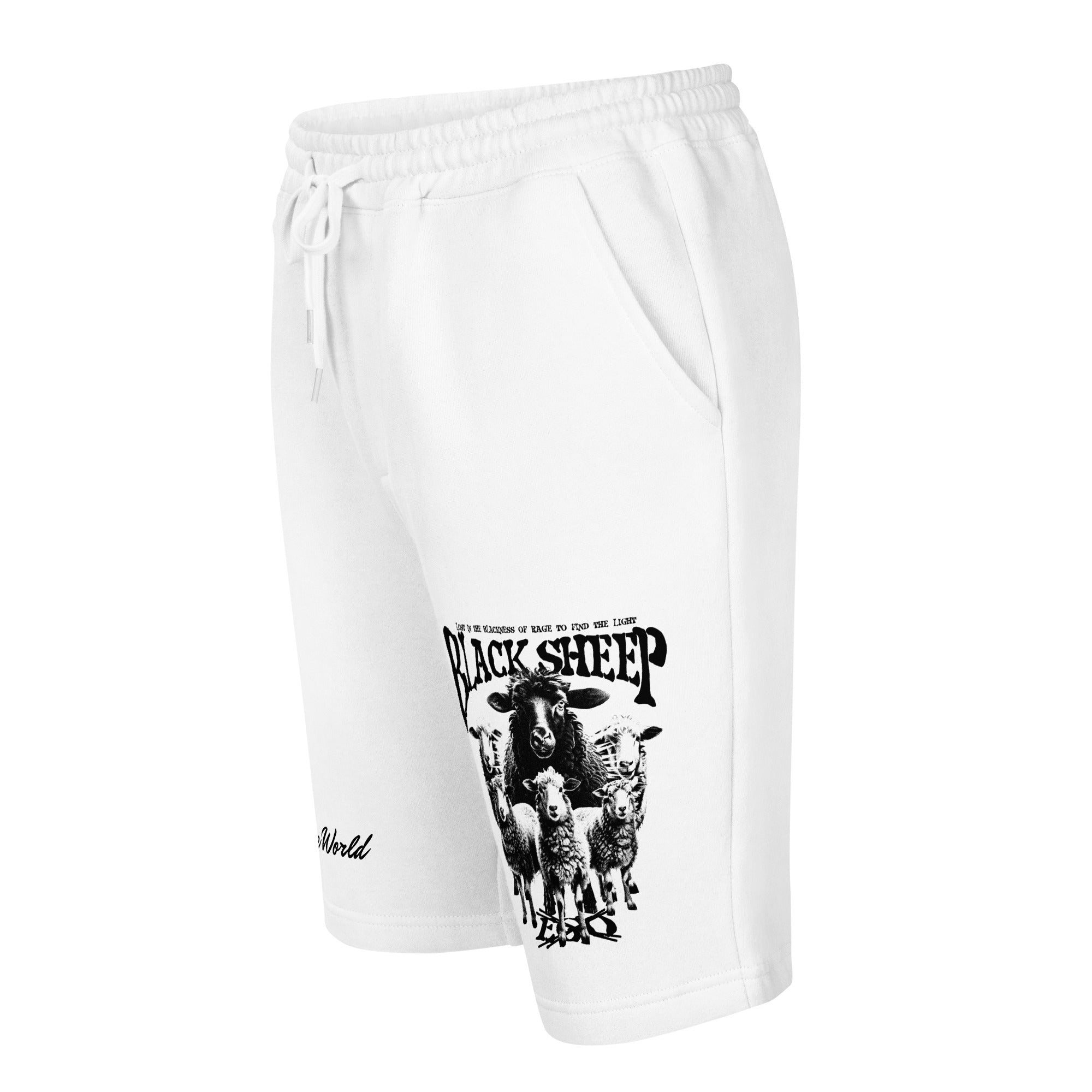 Sportie World x Black Sheep Men's Fleece Shorts