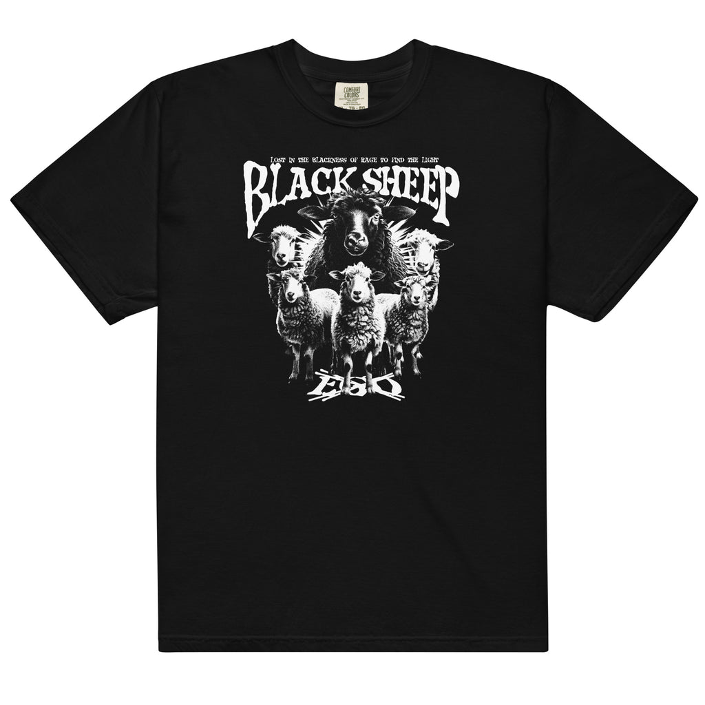 Sportie World x Black Sheep Black Tee