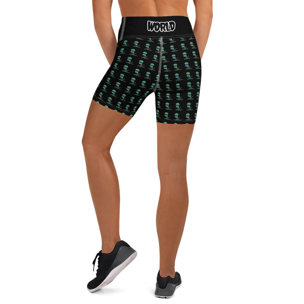 Sportie World Yoga Shorts