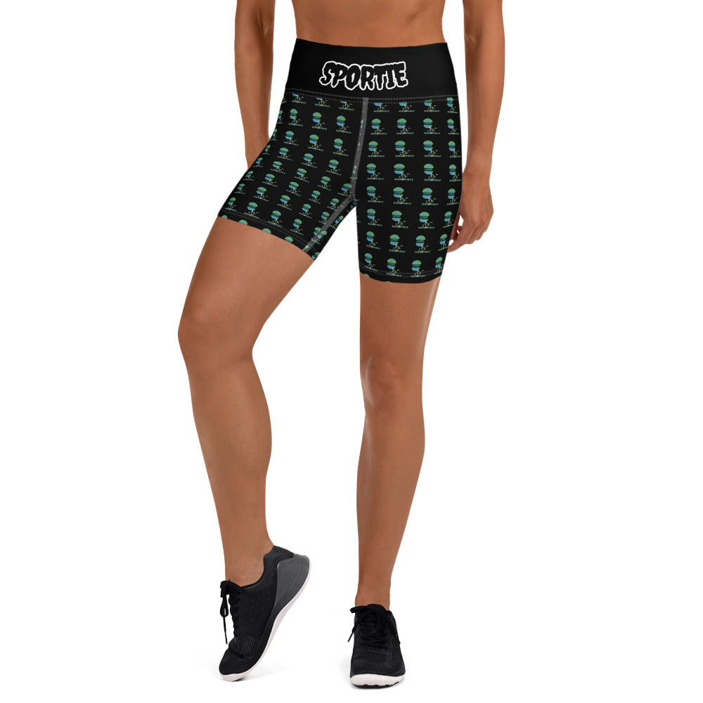 Sportie World Yoga Shorts