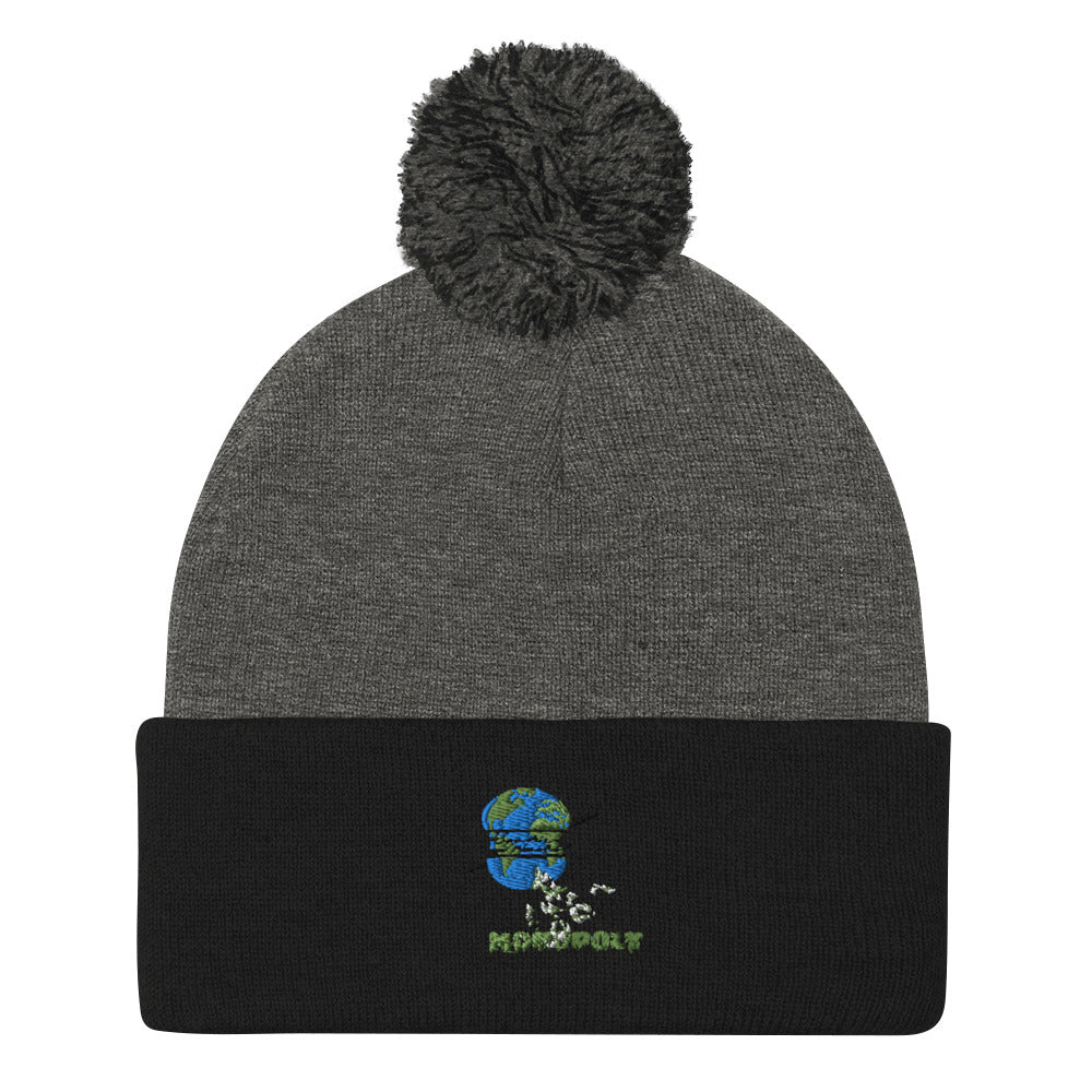 Sportie World Pom-Pom Beanie